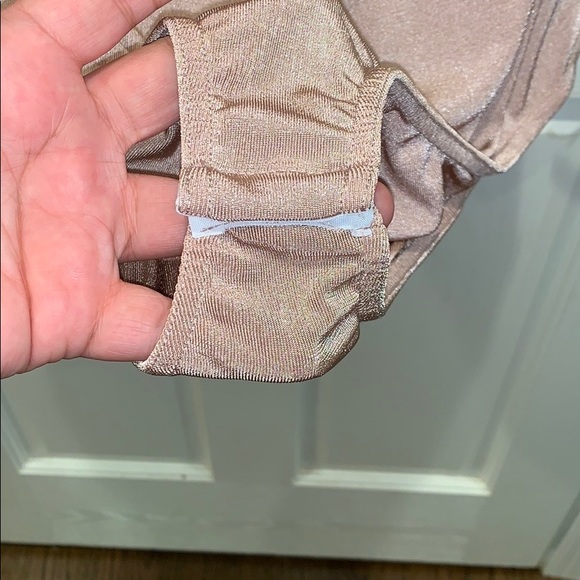 Bodysuit with draped front - Picture 3 of 4